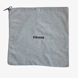 Diemme Gray Fabric Drawstring Dust Bag